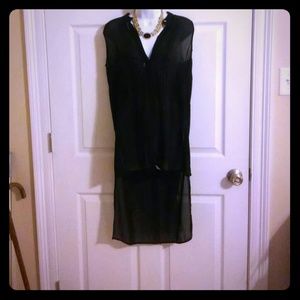 Mossimo High Low Vest SM